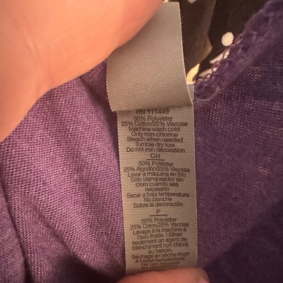 Disneys Purple Figment Tank Top Size Small - Picture 7 of 8